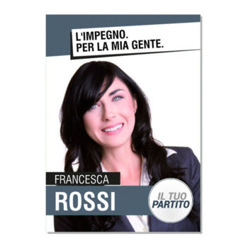 Manifesto Elettorale – Modello 4 – Partiti Principali