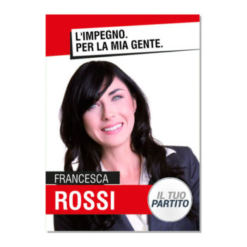 Manifesto Elettorale – Modello 4<br>Liberi e Uguali