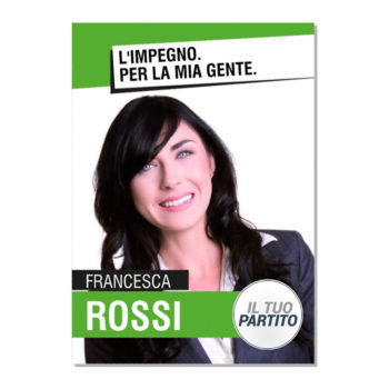 Manifesto Elettorale – Modello 4<br>Articolo Uno