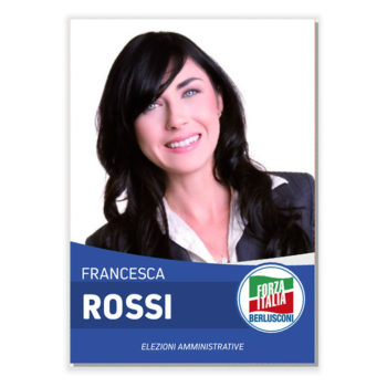 Manifesto Elettorale – Modello 6<br>Forza Italia
