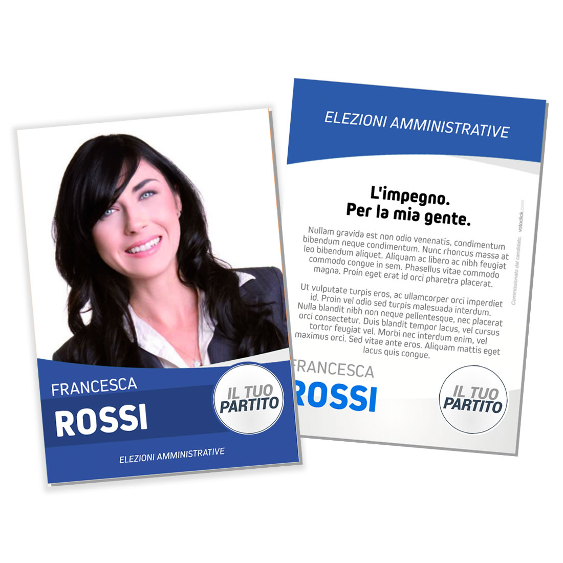 Volantino Elettorale - Modello 6 - immagine 6