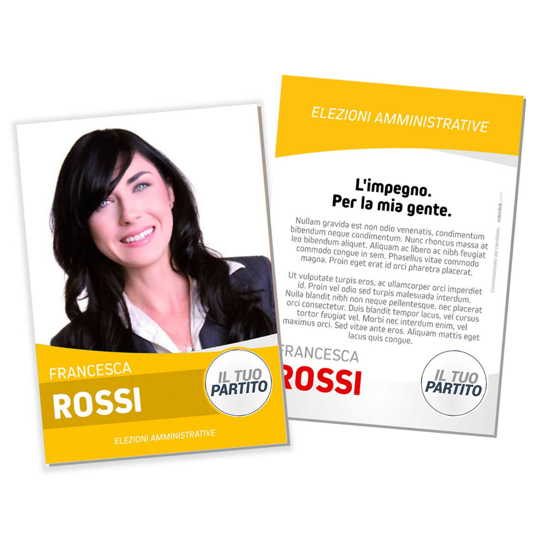 Volantino Elettorale - Modello 6 - immagine 5