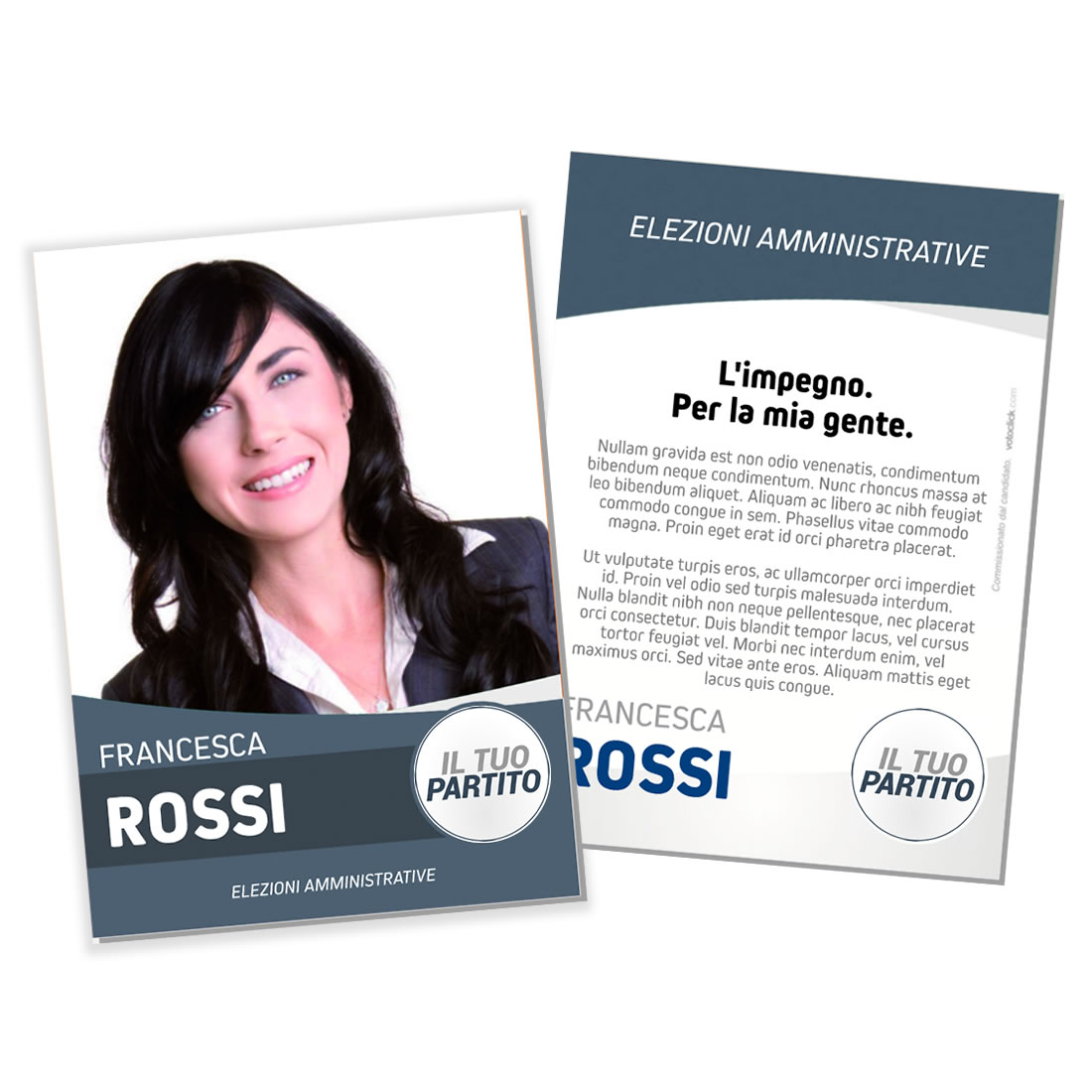 Volantino Elettorale - Modello 6 - immagine 4