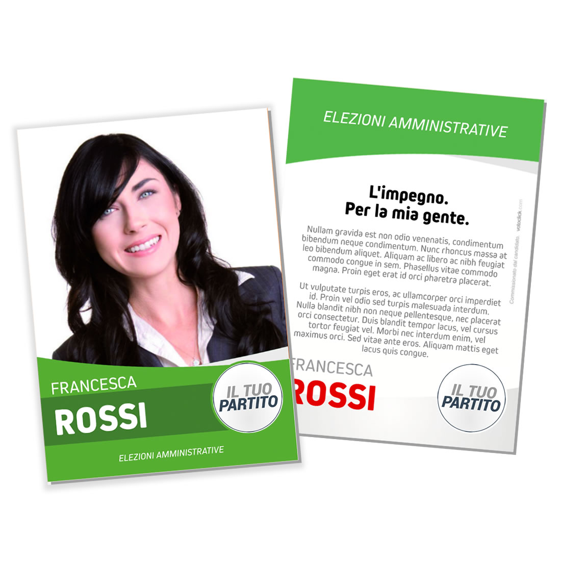 Volantino Elettorale - Modello 6 - immagine 7