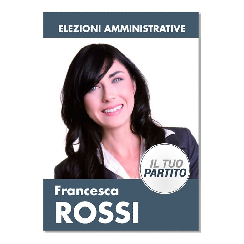Manifesto Elettorale - Modello 1 - Partiti Principali